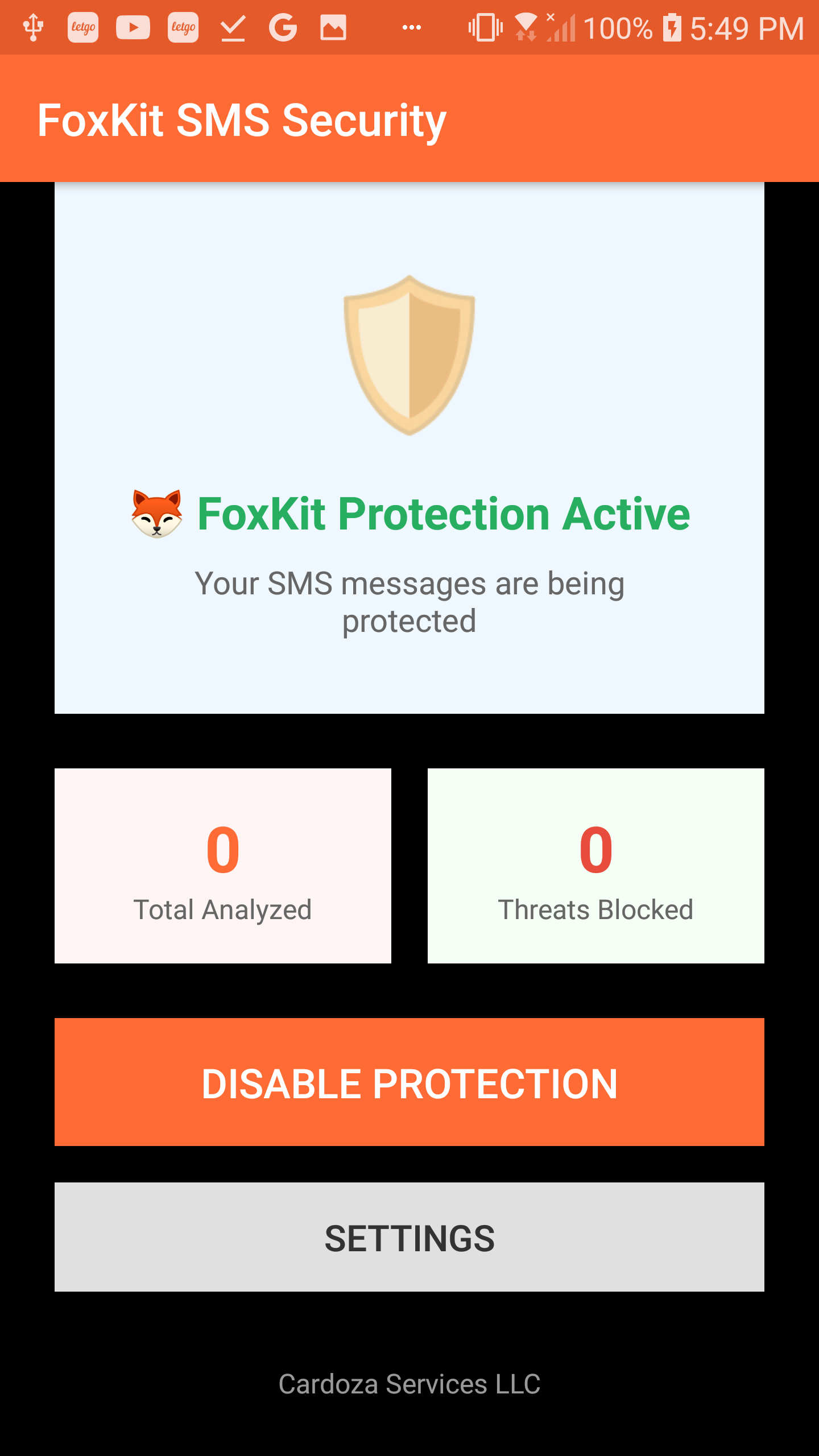 FoxKit Protection Active